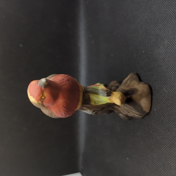 Rotkehlchen Robin ceramic hand painted bird - Picture 4 of 7